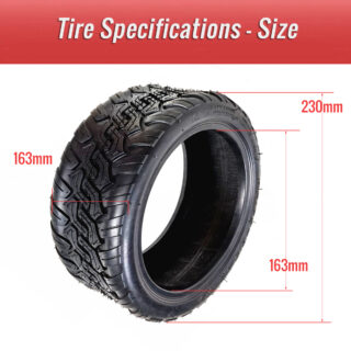 CATAZER 10 Inch Bicycle Tubeless Tires Size CATAZER 10 Inch Bicycle Tubeless Tires size
