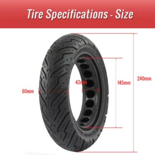 CATAZER 10 Inch Solid Tire Installed On Electric Scooter – Shock Absorbing And Durable CATAZER 10 inch solid tire installed on electric scooter – shock absorbing and durable