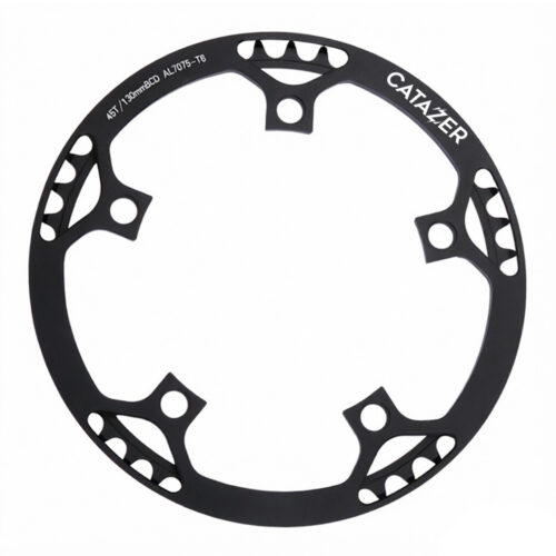CATAZER 130BCD aluminum chainring 45T with integrated guard for road folding bike