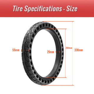 CATAZER 14x2.125 solid tire size