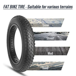 CATAZER 20 inch 26 inch foldable fat tire folded for easy storage and convenient carry