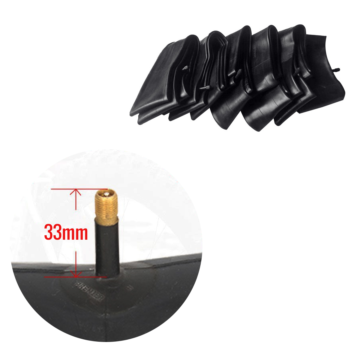 CATAZER 20 inch fat tube 32mm Schrader valve