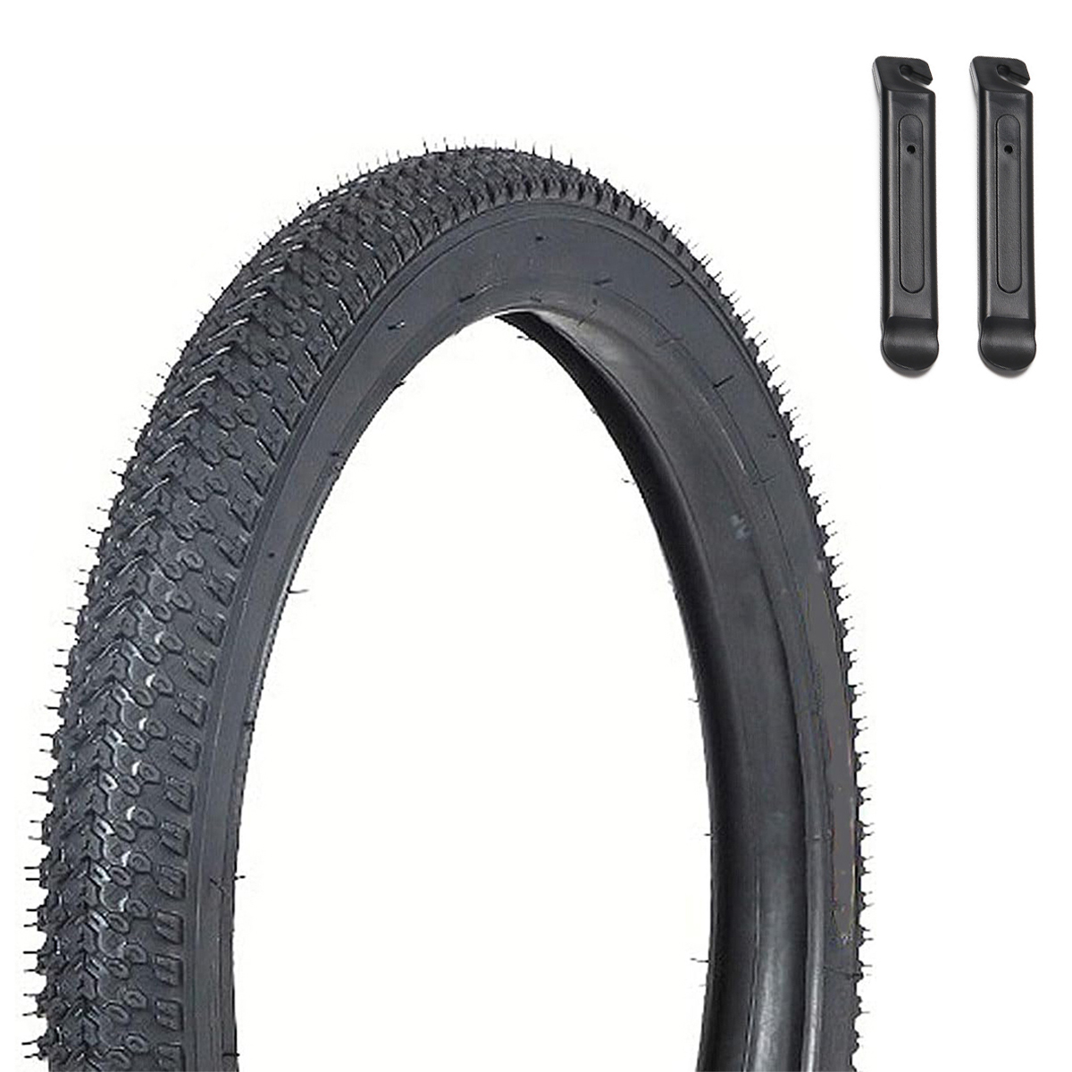 CATAZER 22 24 26x2.125 bicycle outer tire with tire levers for MTB road bike