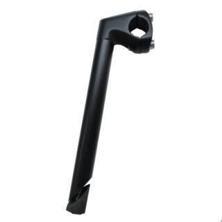 CATAZER 220mm long black bicycle stem aluminum head iron construction for road bike