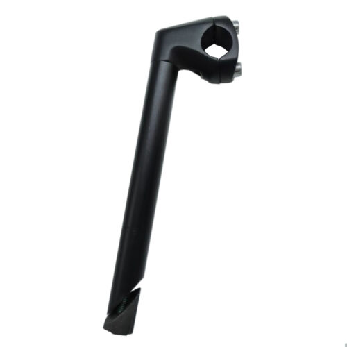 CATAZER 220mm long black bicycle stem aluminum head iron construction for road bike