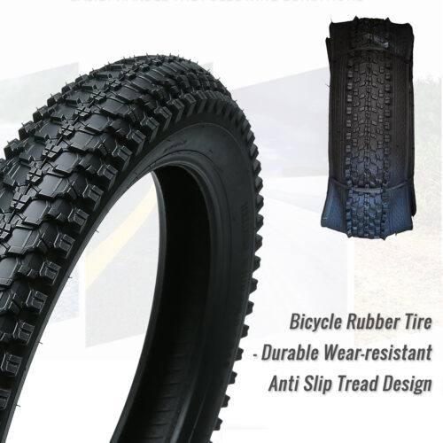 CATAZER 26 inch tire showing unique little grain tread design for enhanced grip