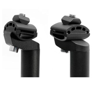 CATAZER 450mm bicycle seatpost showing full metal head and bolt adjustment