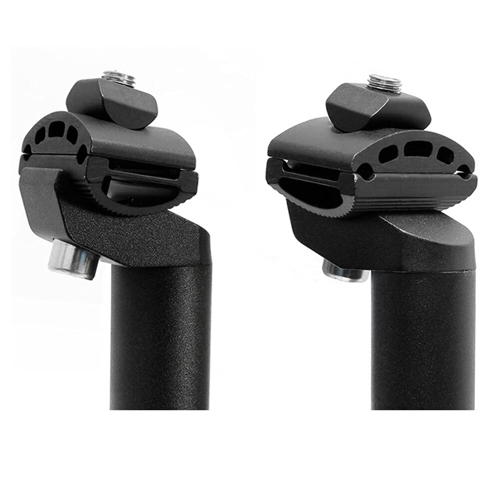 CATAZER 450mm bicycle seatpost showing full metal head and bolt adjustment