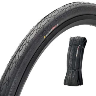CATAZER 700x28C black folding tire 60 TPI anti slip for road bike training