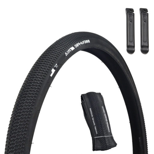 CATAZER 700x32C TPU folding tire puncture resistant for road bike black
