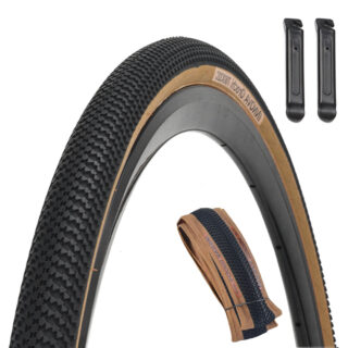 CATAZER 700x32C TPU folding tire puncture resistant for road bike retro