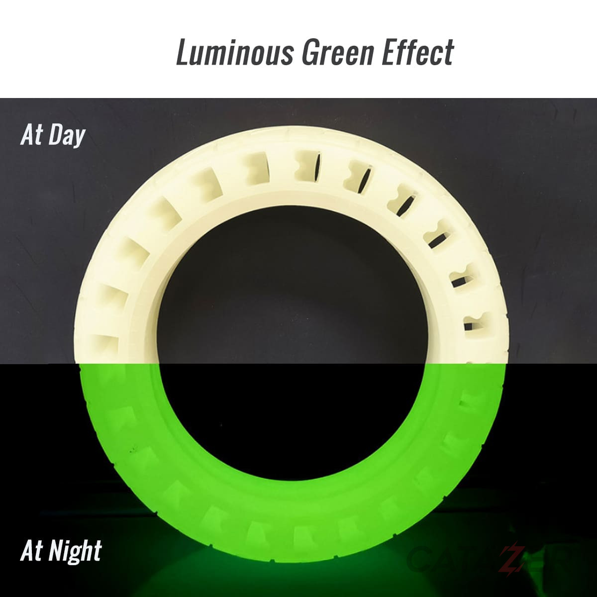 CATAZER 8.5 Inch Luminous Honeycomb Solid Tire CATAZER 8.5 Inch Luminous Honeycomb Solid Tire