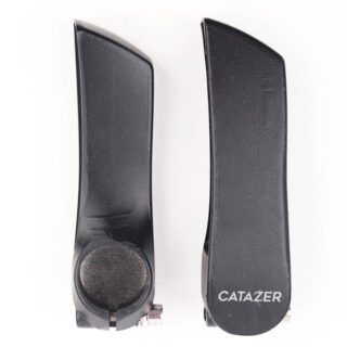 CATAZER Aluminum Bar Ends 22.2mm Lightweight 141g Ergonomic Design For MTB Road Bike CATAZER aluminum bar ends 22.2mm lightweight 141g ergonomic design for MTB road bike