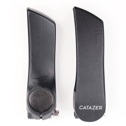 CATAZER aluminum bar ends 22.2mm lightweight 141g ergonomic design for MTB road bike