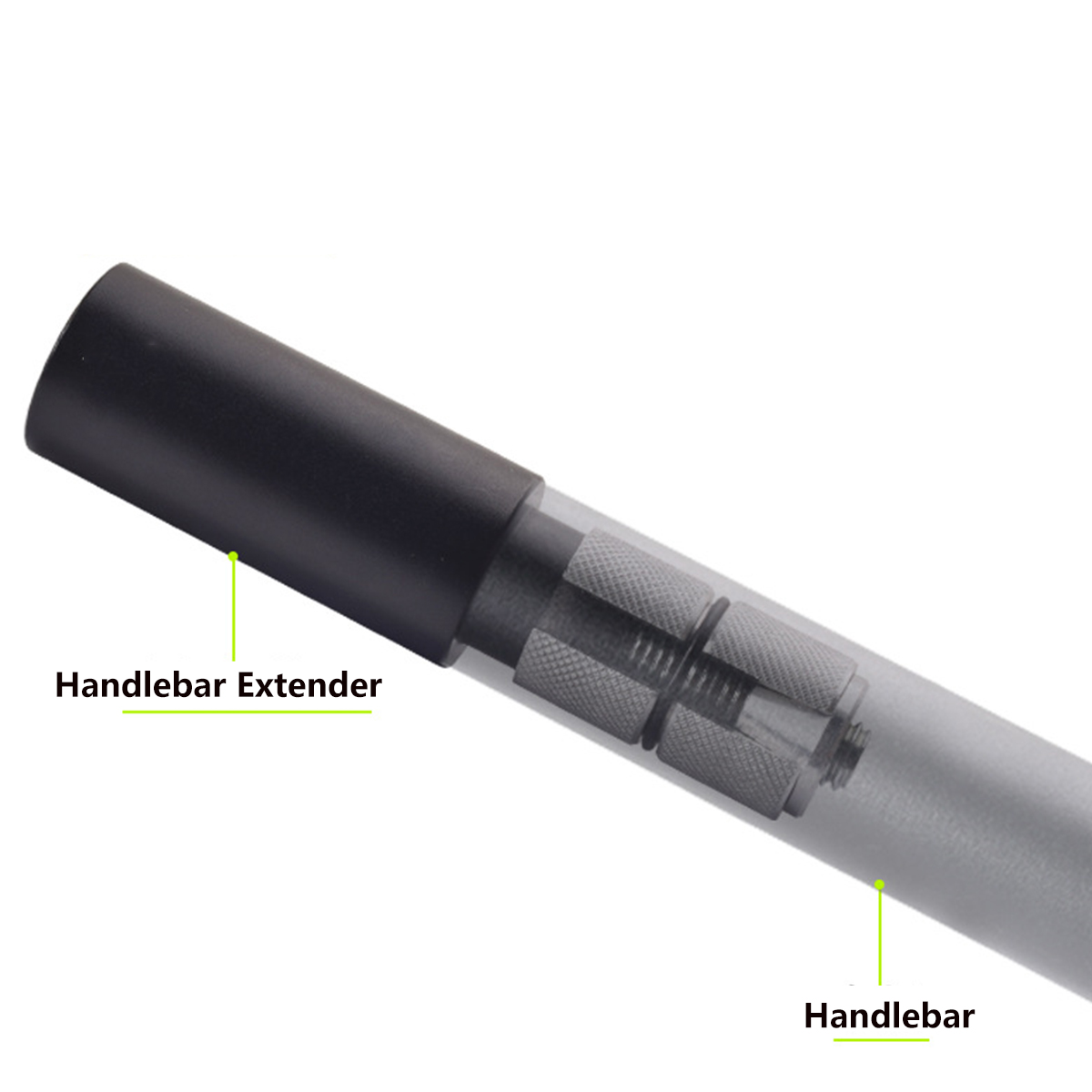 CATAZER Bicycle Handlebar Extender Folded Position CATAZER bicycle handlebar extender folded position