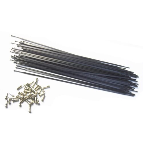 CATAZER bike aero spokes PSR Pillar 1432 aero flat 260mm with nipples for wheel building