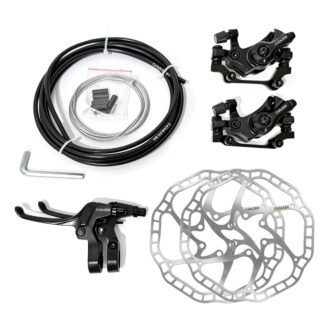 CATAZER Bike Disc Brake Set R7 Rotor With Cable And Brake Lever CATAZER bike disc brake set R7 rotor with cable and brake lever