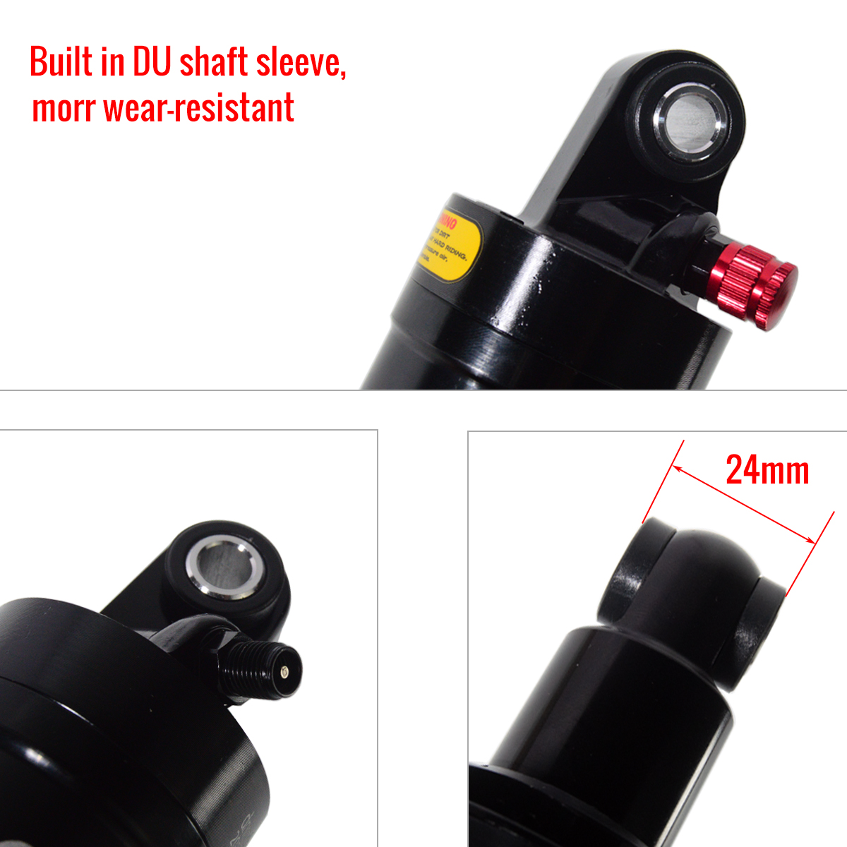 CATAZER Bike Rear Shock Installed On Mountain Bike Frame CATAZER bike rear shock installed on mountain bike frame