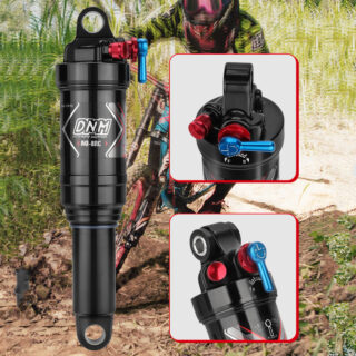 CATAZER bike rear shock – open, mid, lockout modes three stage locking system