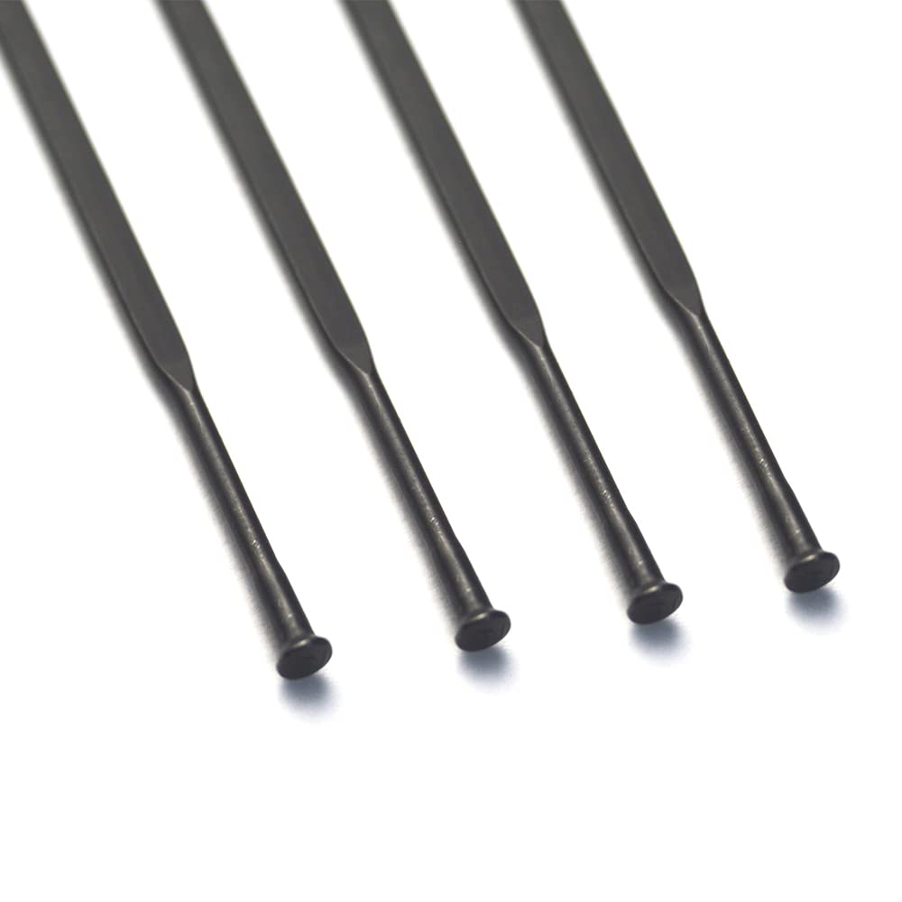 CATAZER bike spoke High strength 45 steel construction – durable, strong, fatigue resistant