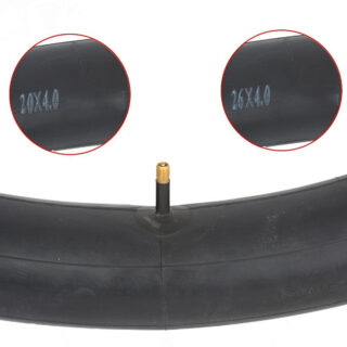 CATAZER butyl inner tube with 3 stainless steel tire levers – complete kit