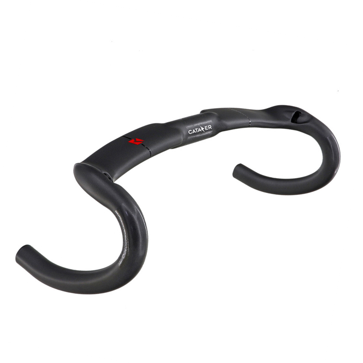 CATAZER carbon fiber road handlebar 31.8mm clamp UD weave internal cable routing