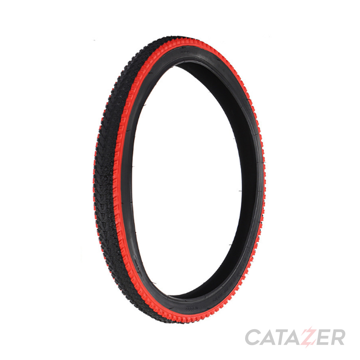 CATAZER colored bike tire 20 22 24 26x2.125 red edge design for mountain bike