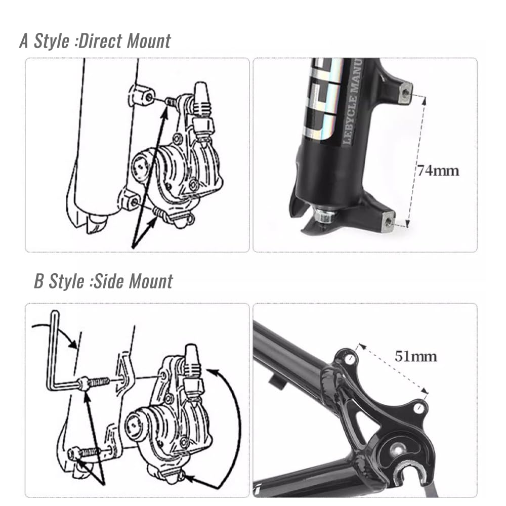 CATAZER Disc Brake Set Install CATAZER disc brake set install