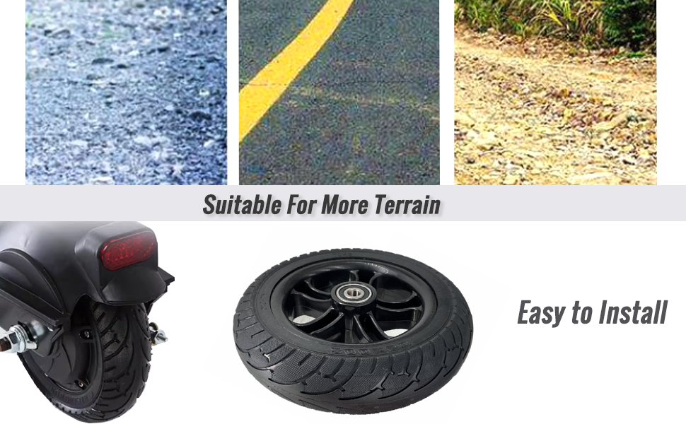 CATAZER durable 200x50mm solid tire wheel electric scooter