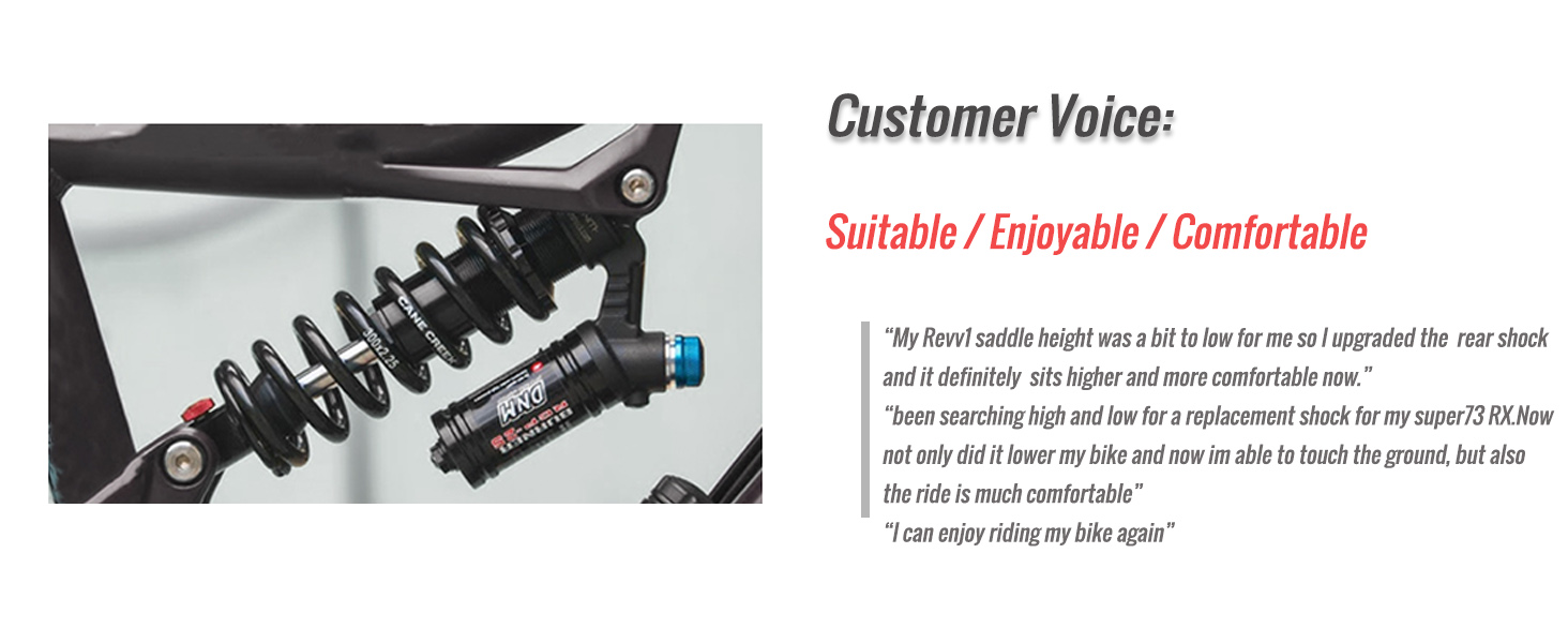 CATAZER durable bike rear shock