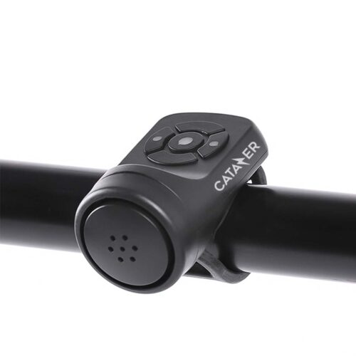 CATAZER electronic bike bell 120dB USB rechargeable with anti theft alarm mode