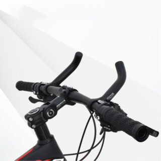 CATAZER handlebar extensions showing curved palm rest and anti slip surface