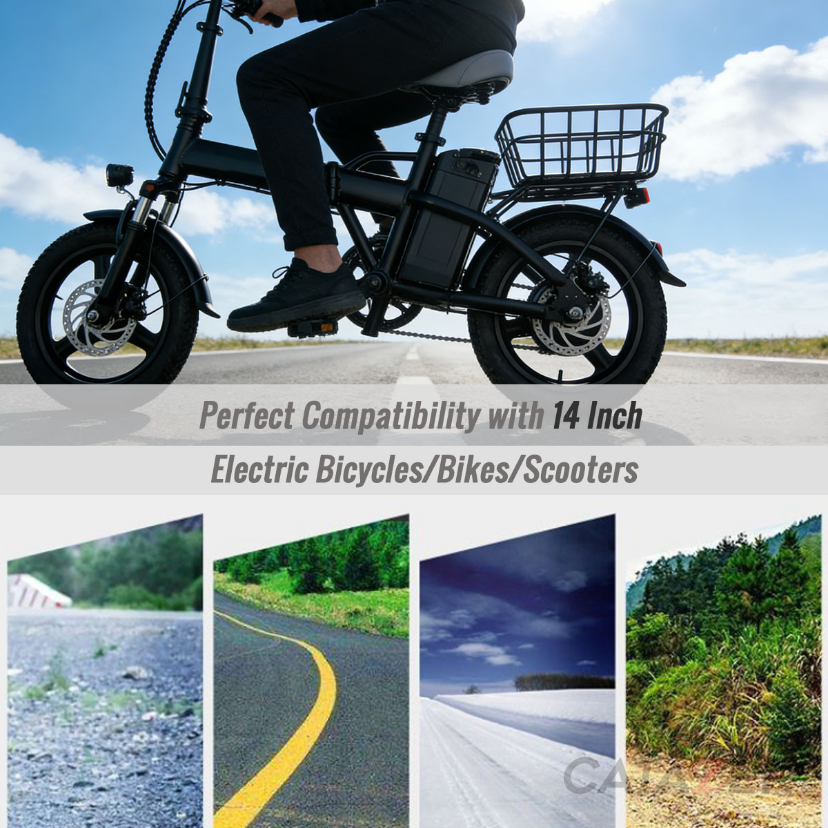 CATAZER innovative large hollow design aerodynamic and shock absorbing