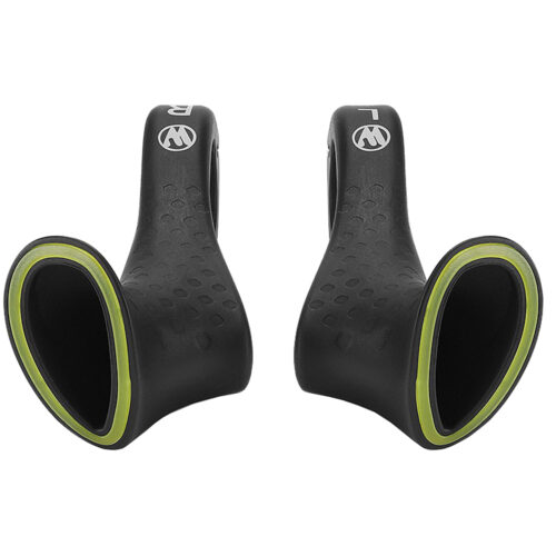 CATAZER lightweight nylon noctilucent handlebar ends for mountain bike ergonomic design