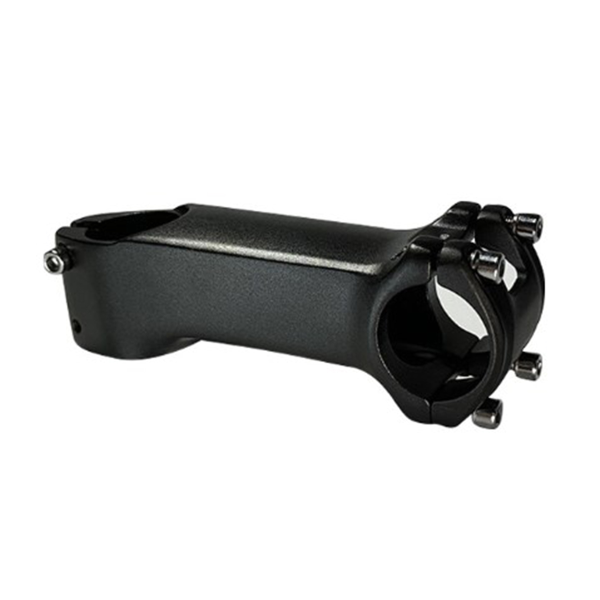 CATAZER lightweight stem installed on mountain bike – ergonomic riser position