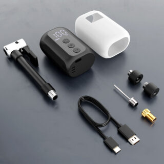 CATAZER mini bike pump compatible with Presta and Schrader valves