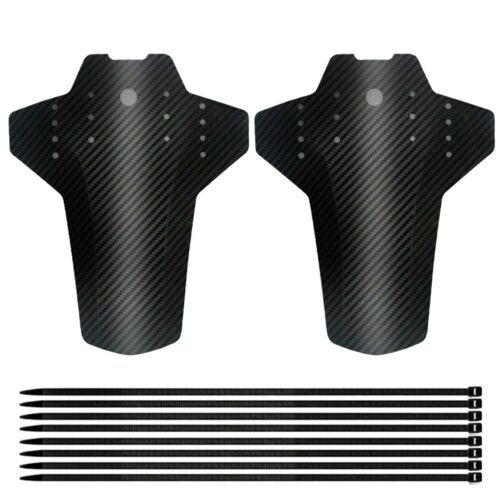 CATAZER mountain bike fender carbon fiber pattern front and rear set lightweight 2pcs