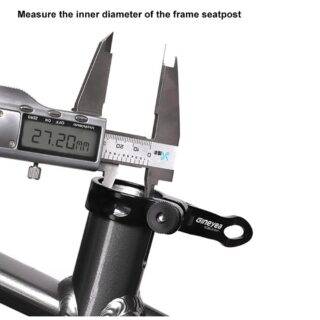 CATAZER seatpost shim measure size packaging – includes one adapter sleeve