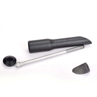 CATAZER Stem Extension Installed On Mountain Bike Fork – Raises Handlebar Height CATAZER stem extension installed on mountain bike fork – raises handlebar height