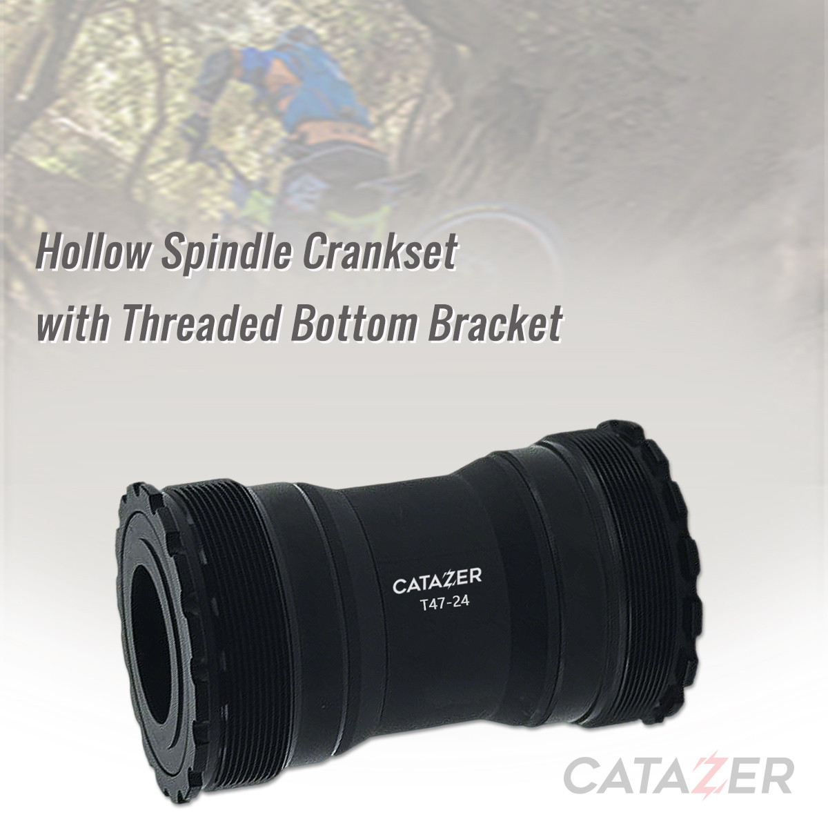 Aluminum Alloy T47 Bicycle Bottom Bracket