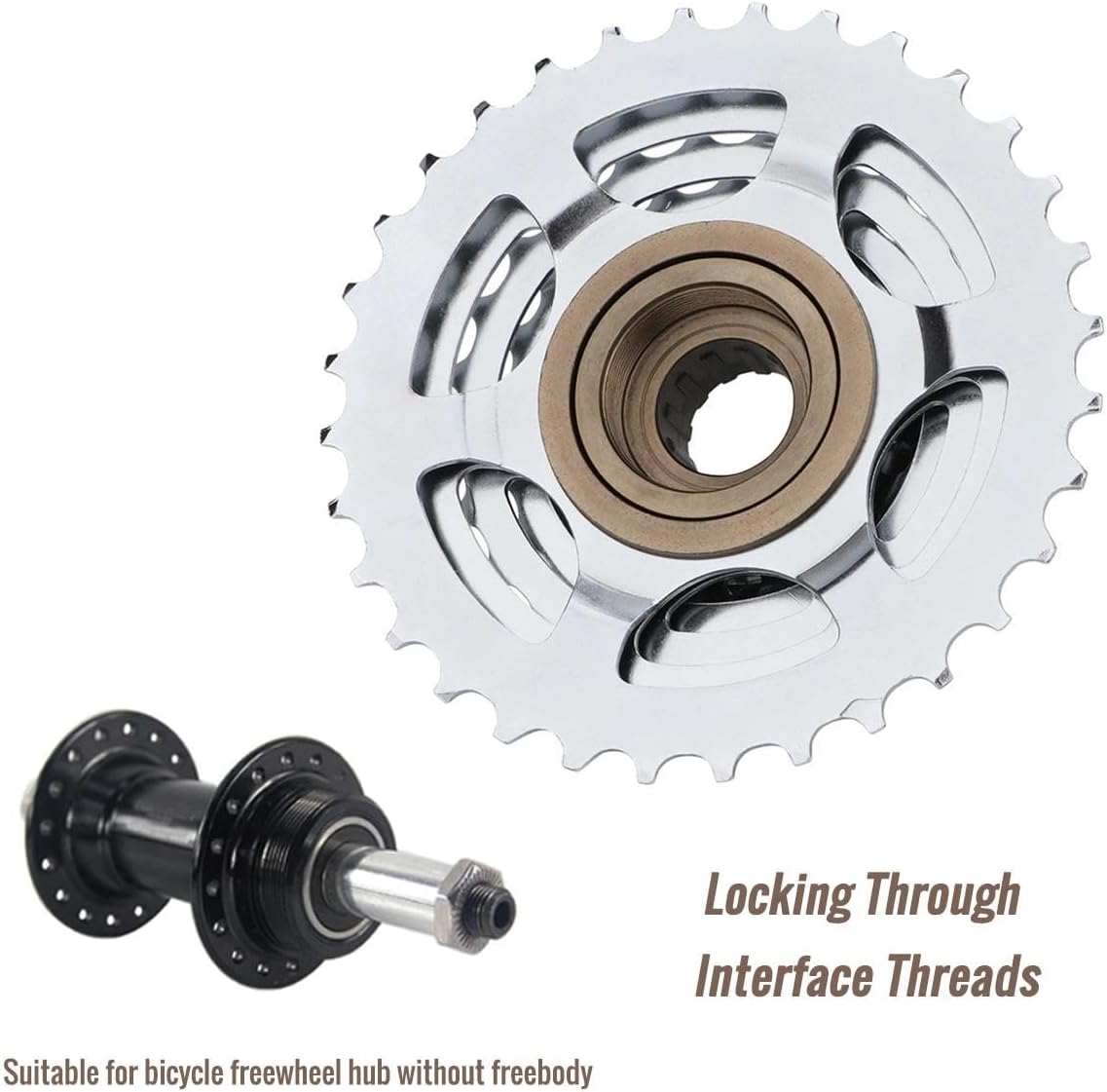 steel bike freewheel