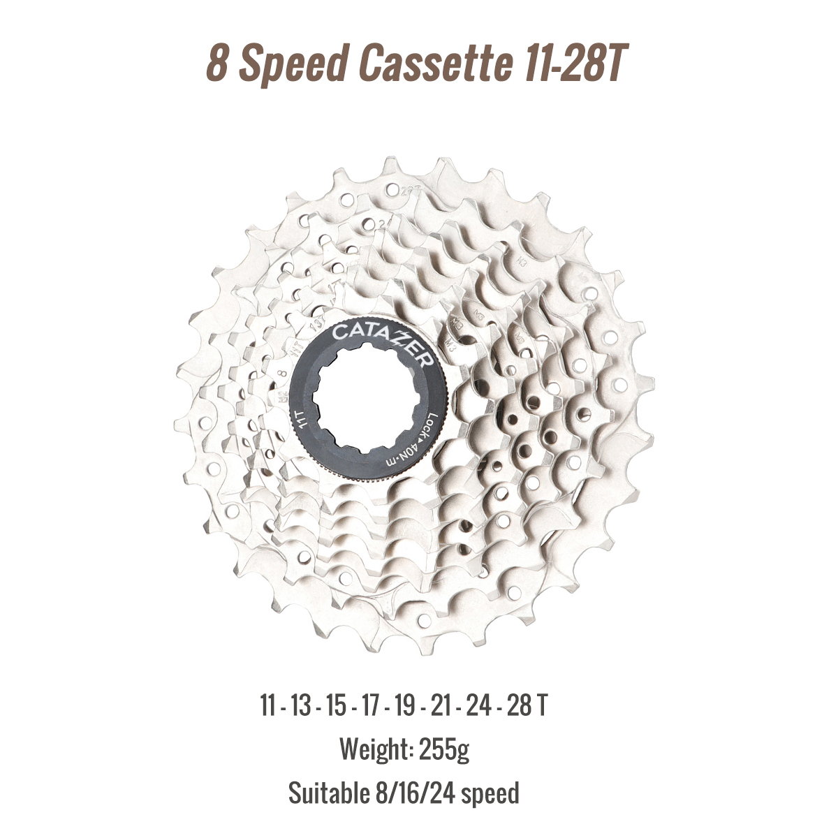 folding bike cassette