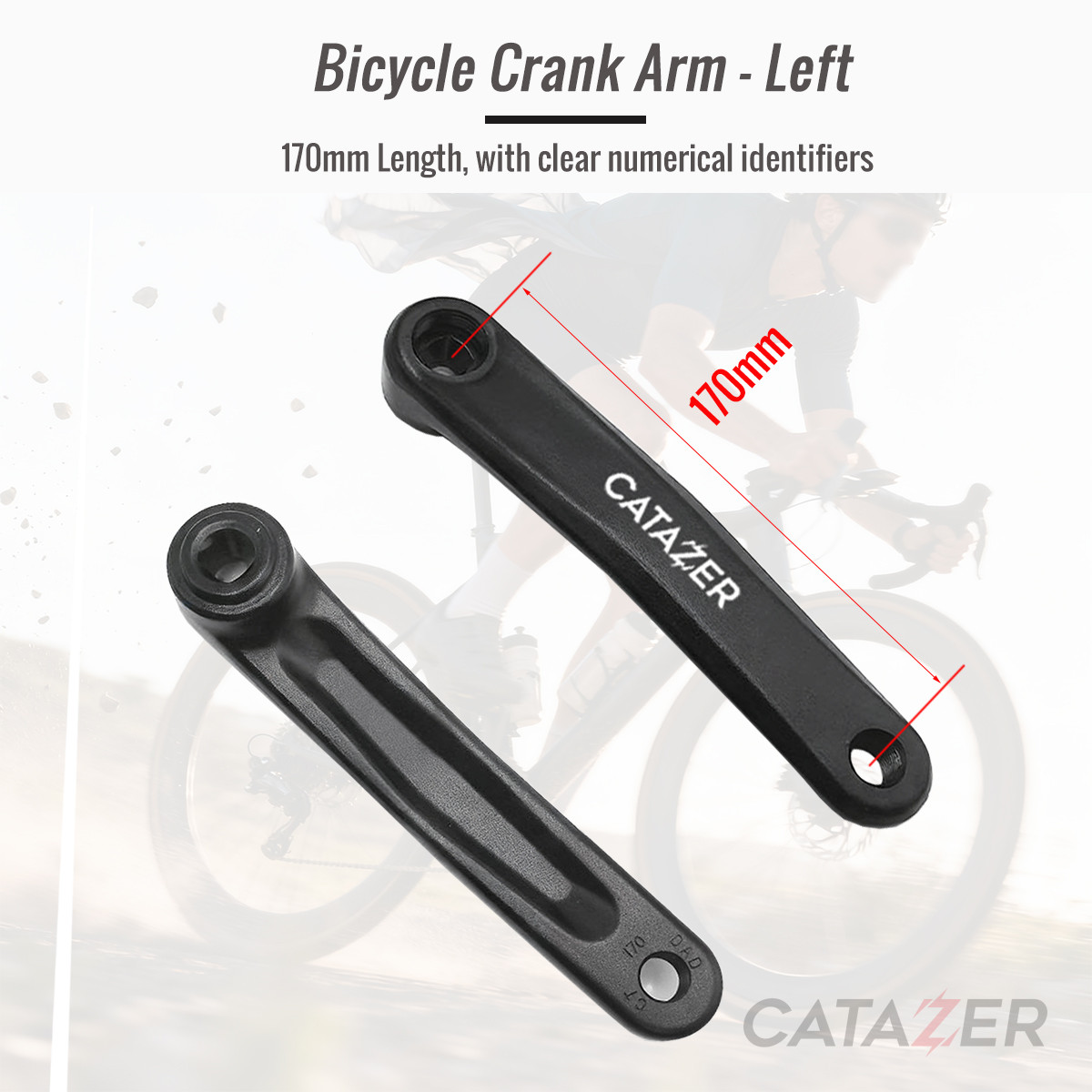 MTB crank arm replacement