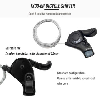 Right Side Bike Shifter For 7 Speed