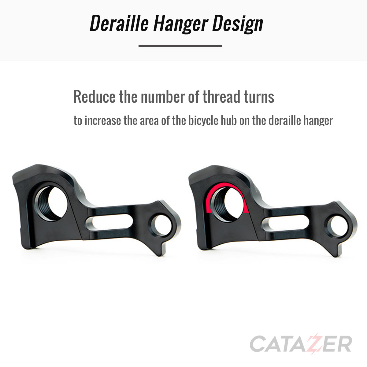 CG10002 For 1.0P.PT02 MTB derailleur hanger extension