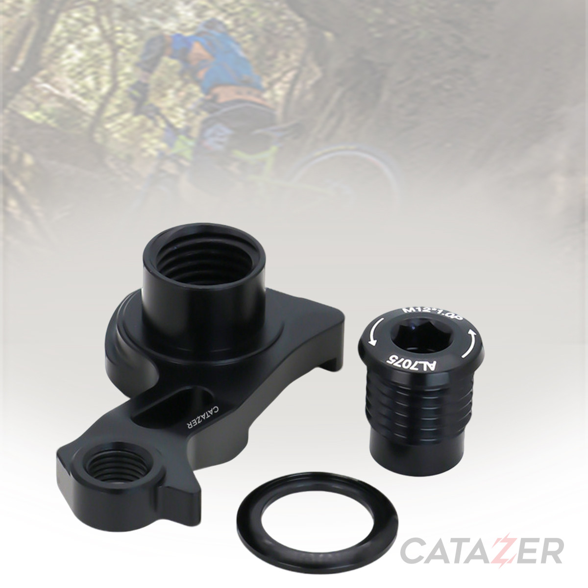 CG10002 For 1.0P.PT04 aluminum derailleur hanger extension