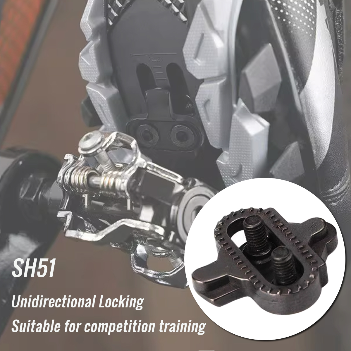 bicycle cleat replacement set