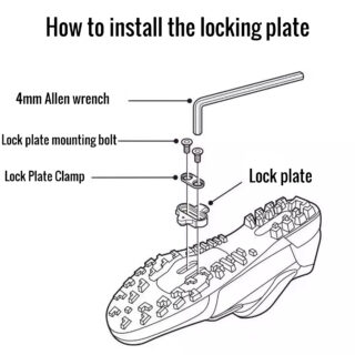 SPD bike pedal cleats SH56