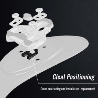 TPU bike cleats 4.5° float