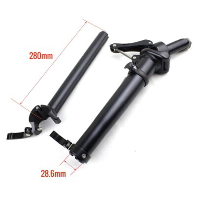 STEM04 Black.PT02 folding bike stem adjustable height stem